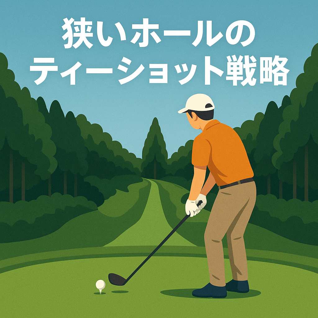 狭いホールのティーショット戦略アイキャッチ