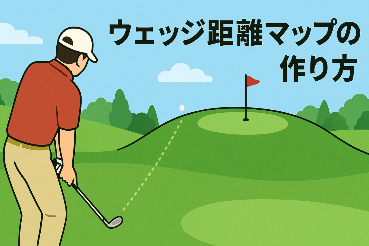 ウェッジ距離マップの作り方アイキャッチ
