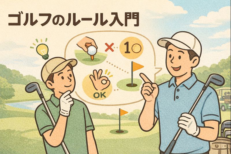 ゴルフのルール入門アイキャッチ