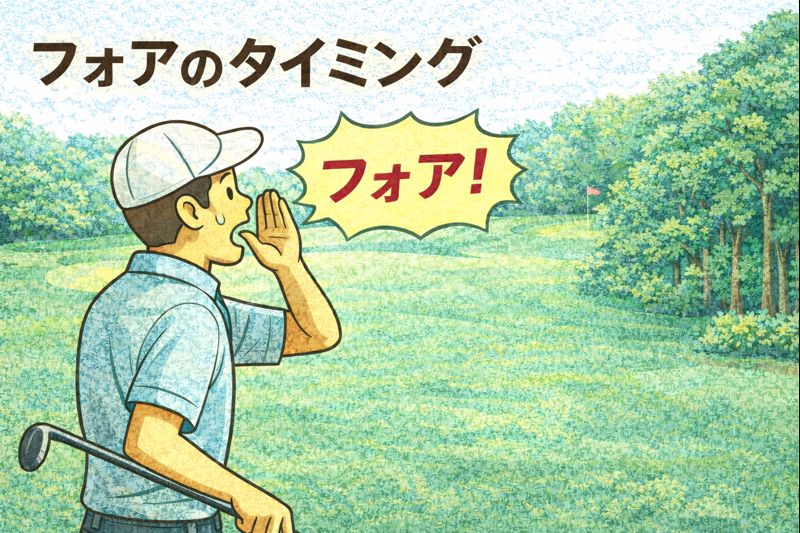 フォアのタイミングアイキャッチ