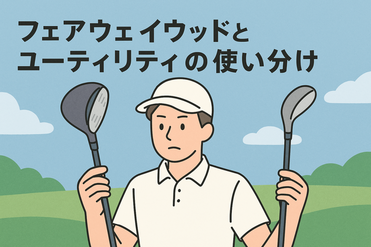 フェアウェイウッドとユーティリティの使い分けアイキャッチ